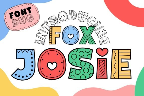 Discover Fox Josie: The Playful Doodle Display Font for Creative Projects