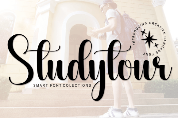 Discover Studytour: The Elegant Handwritten Font for Timeless Designs
