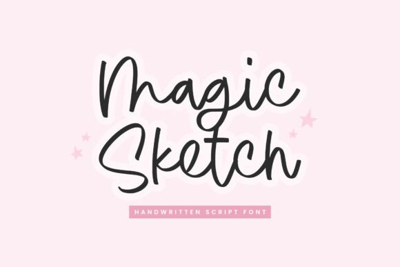 Discover the Expressive Charm of Magic Sketch Font