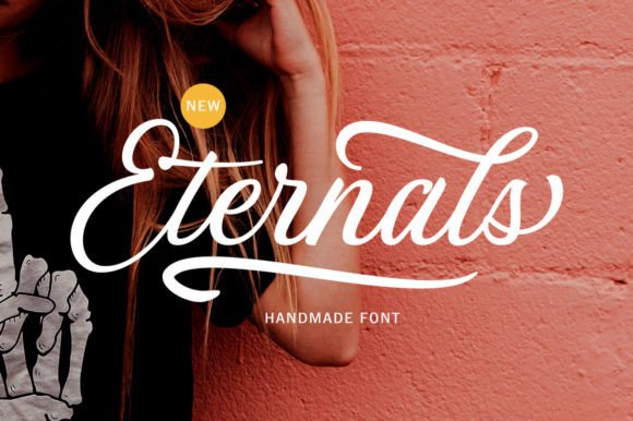 Eternals: A Modern Calligraphy Font for Elegant Designs