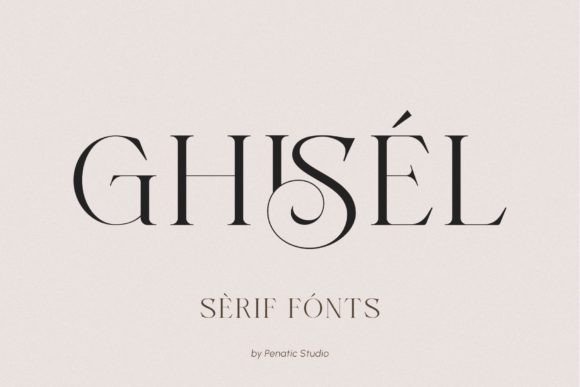 Ghisel: A Modern Serif Font for Elegant Design Projects