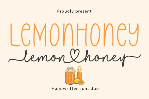 Lemonhoney Duo: A Sweet Blend for Creative Typography