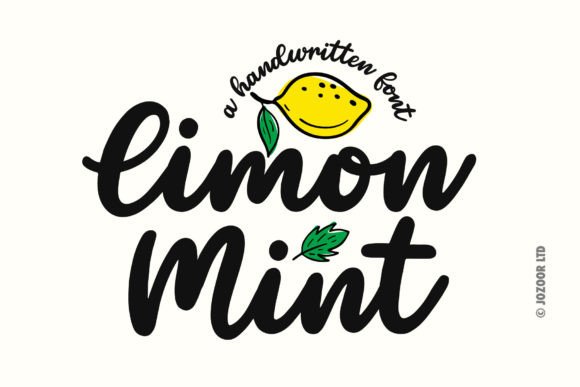 Limon Mint: A Fresh Take on Handwritten Typography